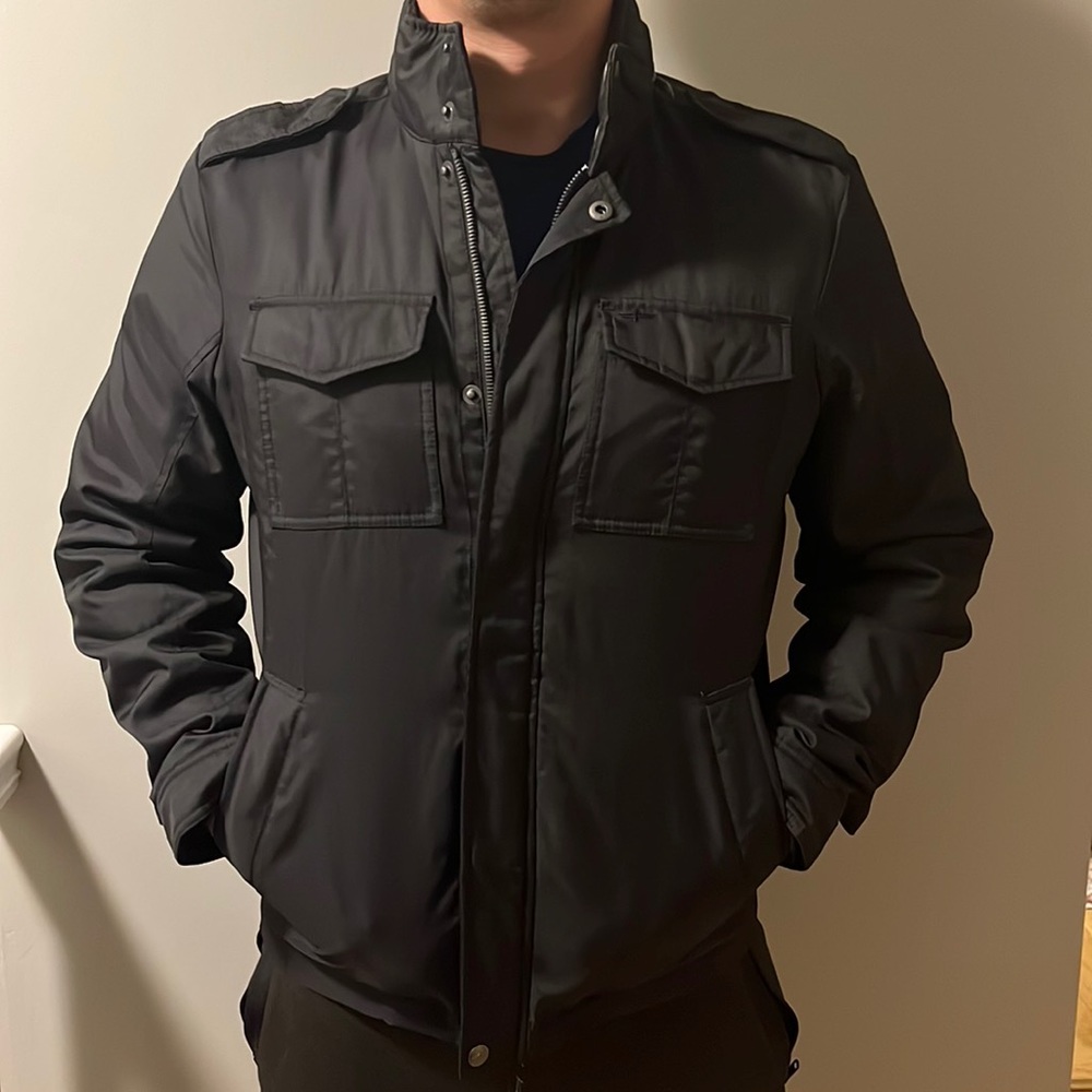 Black Bomber Jacket